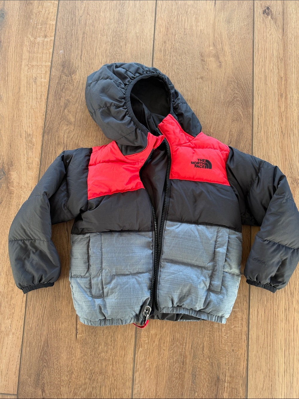 The North Face Kids Reversible Hooded Puffer Jacket
